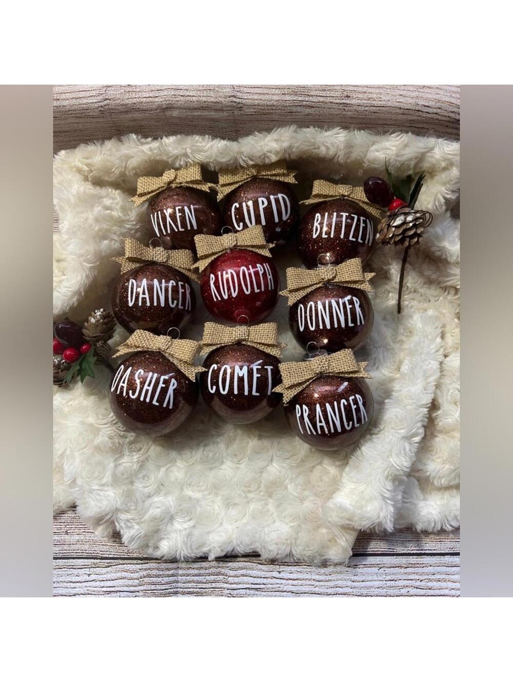 🔥HOST PICK🔥 🎄 Rudolph The Red-Nosed Reindeer Christmas Ornaments